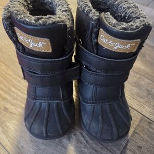 Cat & Jack Black Toddler Boots
